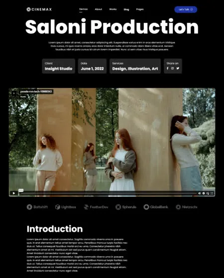 Screen Works Details