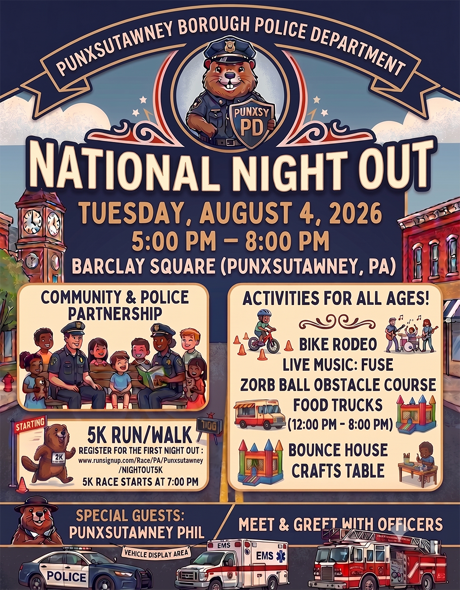 Punxsutawney Police Department National Night Out