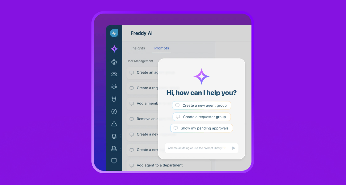 Less risk and more control in your IT changes with Freshservice and Freddy AI