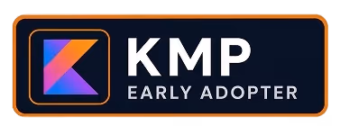Kotlin Multiplatform Early Adopter Badge