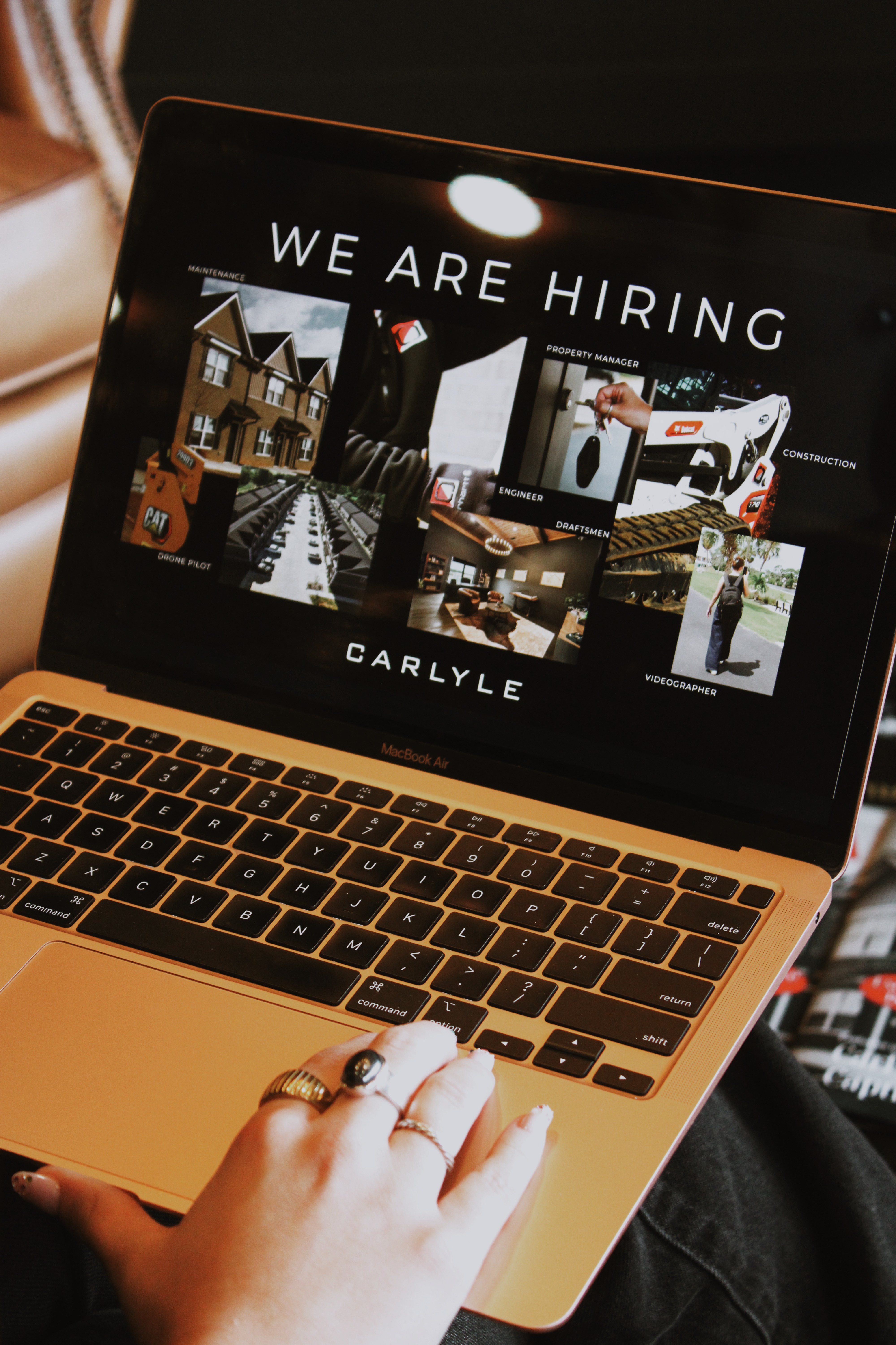 Drone image of Carlyle Capital community.