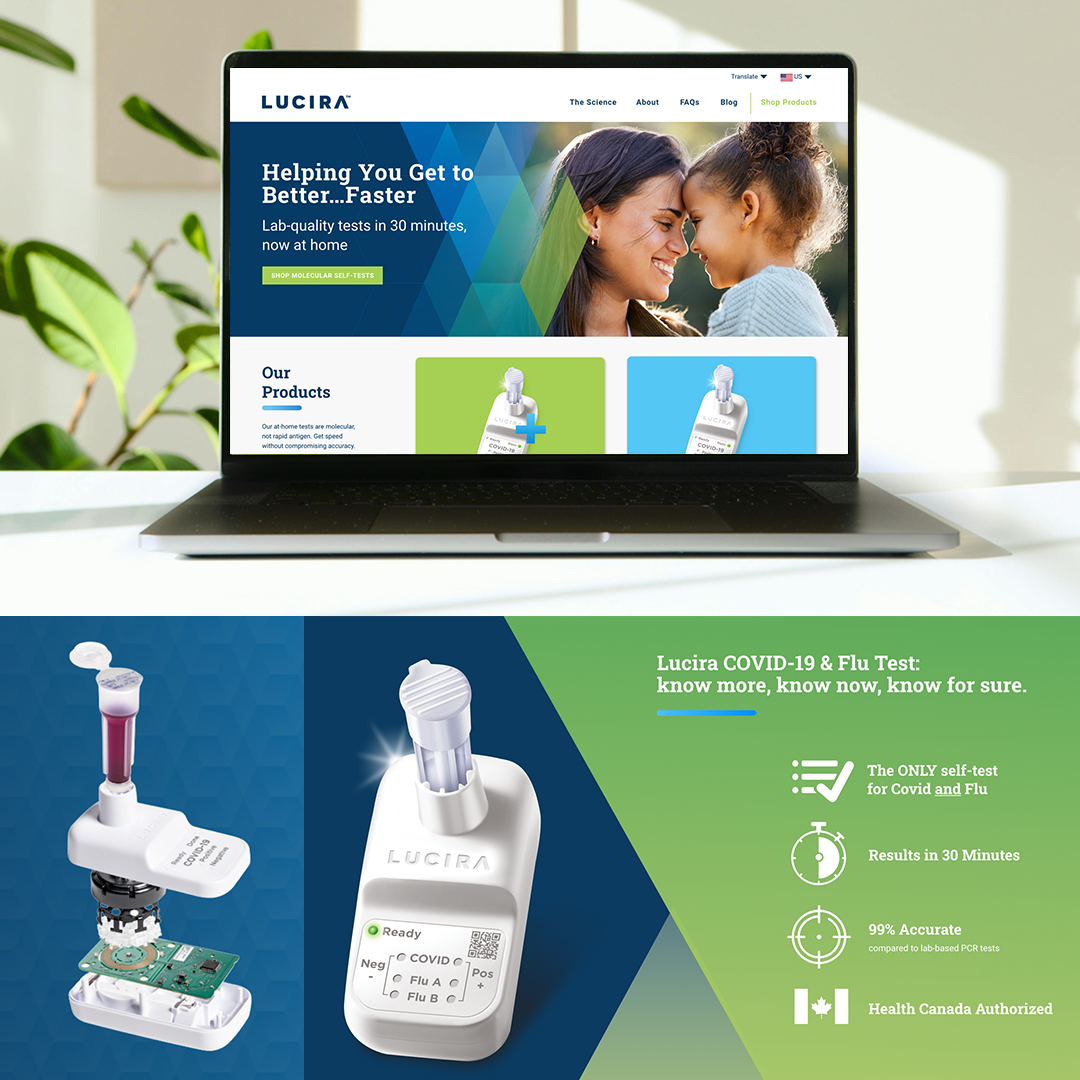 Lucira Inertnational E-Commerce Website