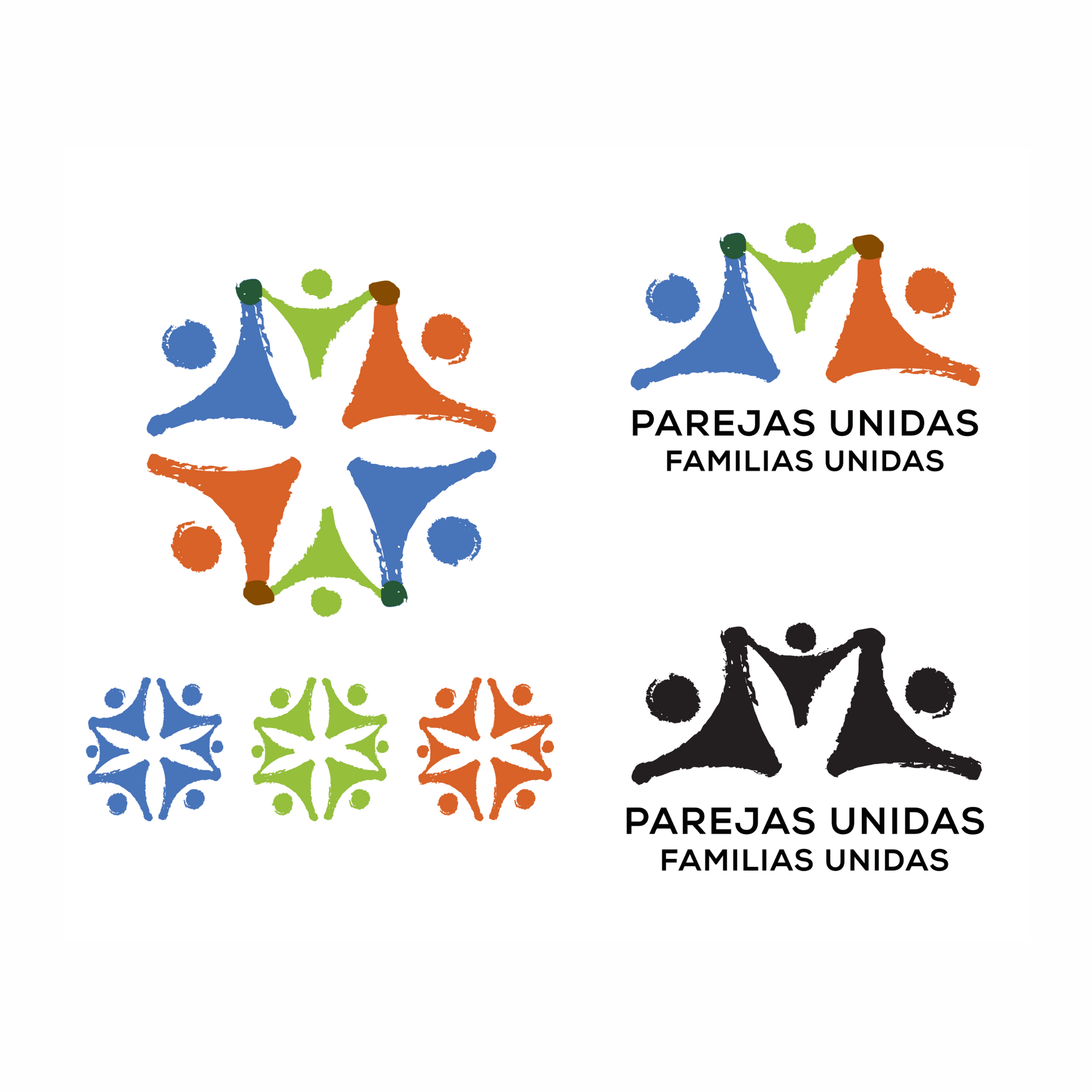 Parejas Unidas Logo Design