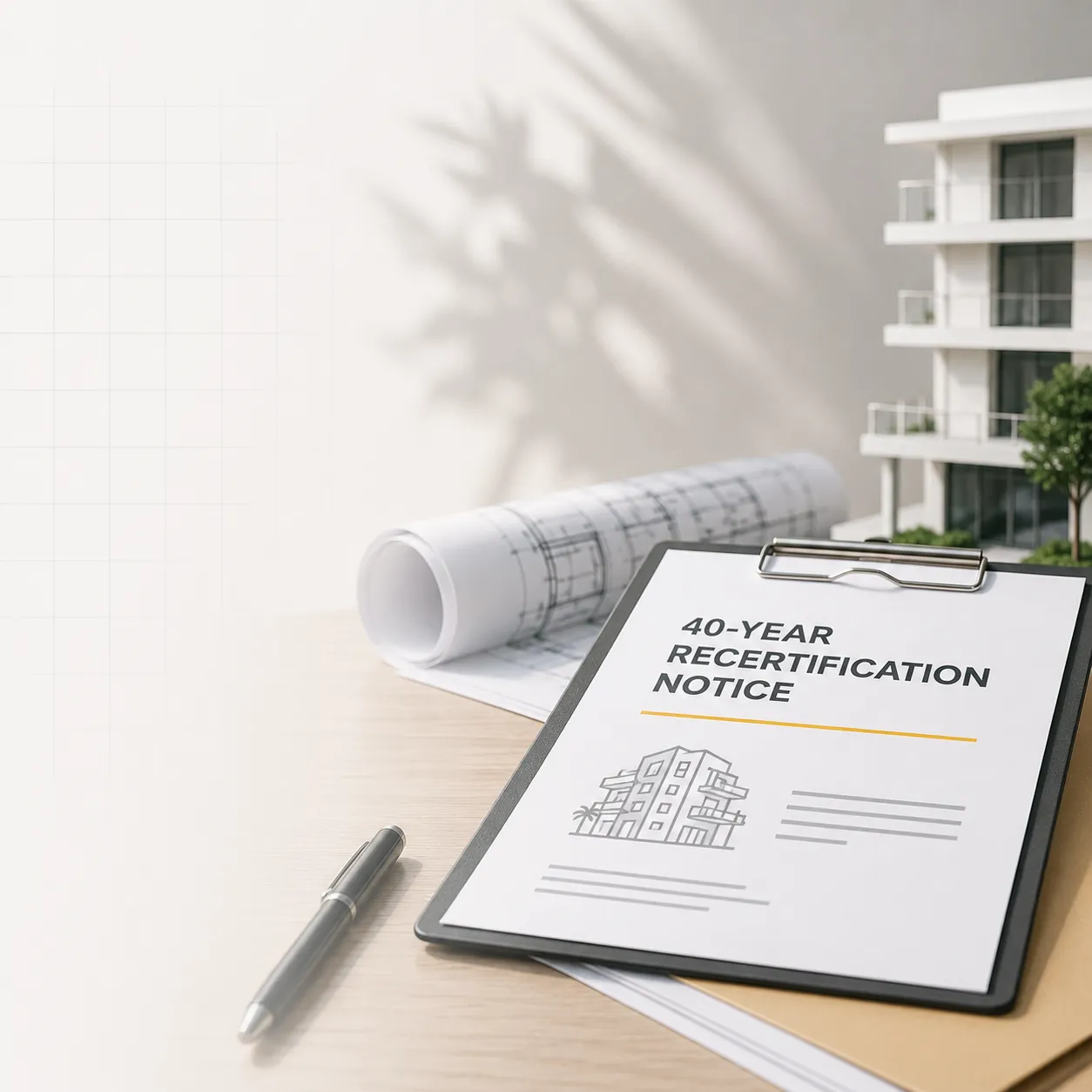 40 Year Recertification Notice