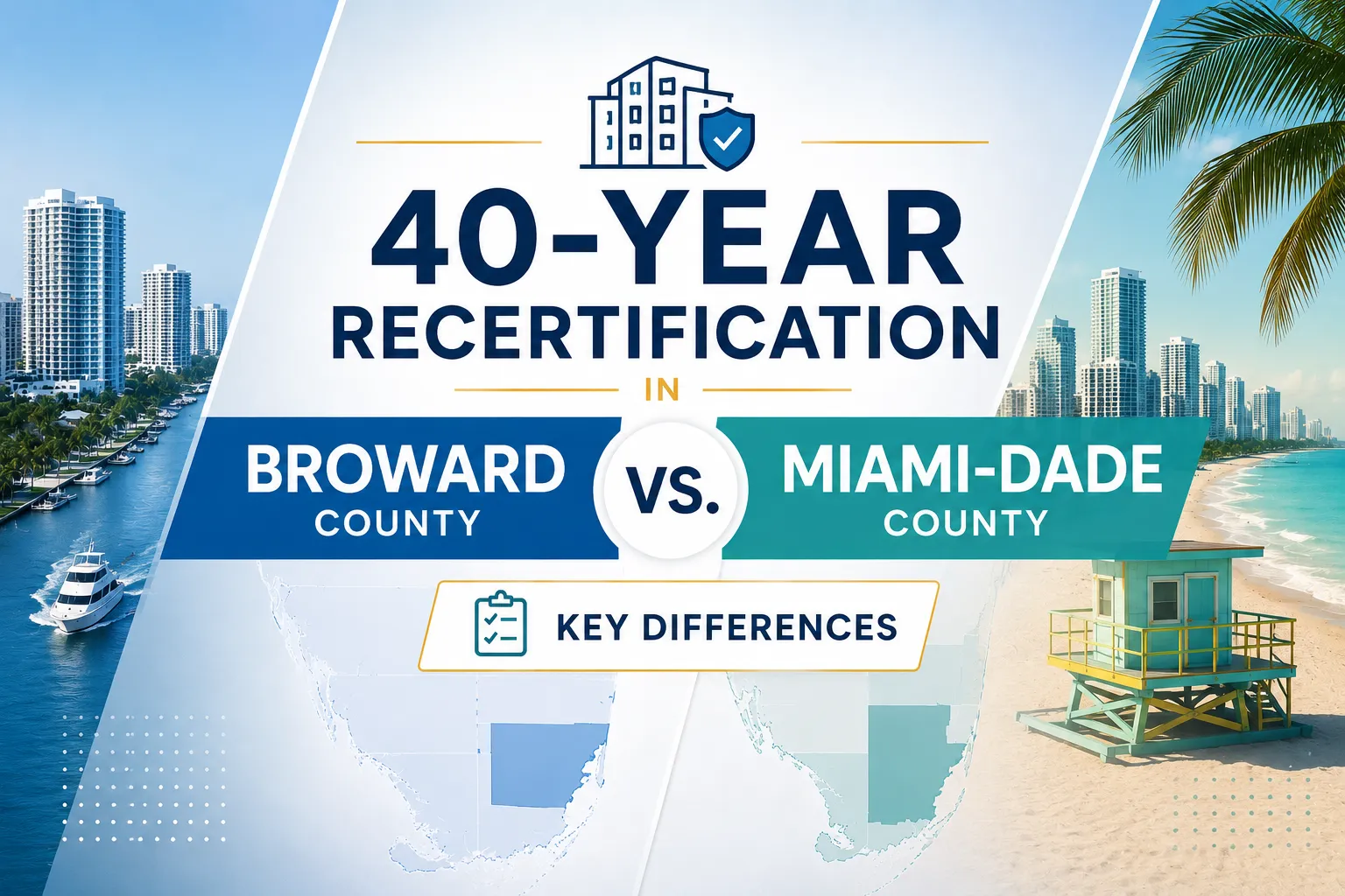 Broward vs Miami-dade county recertification