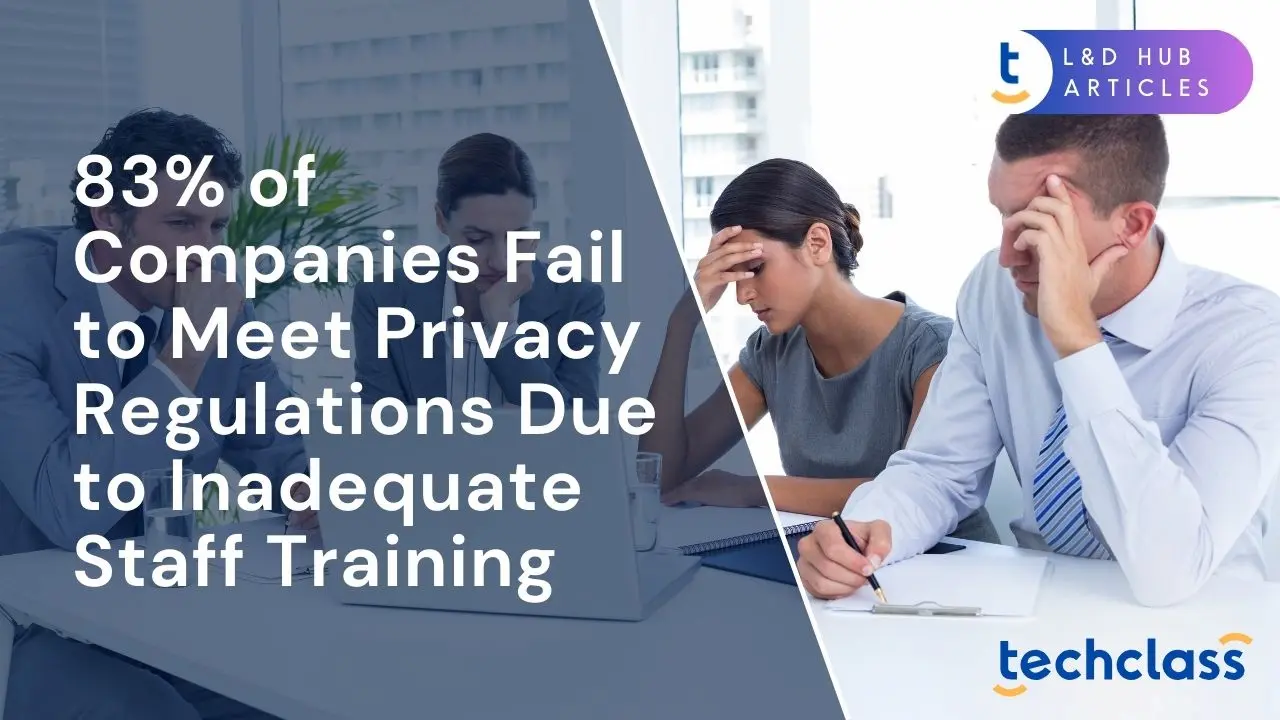 83% of Companies Fail to Meet Privacy Regulations Due to Inadequate Staff Training