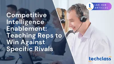 Competitive Intelligence Enablement: Teaching Reps to Win Against Specific Rivals