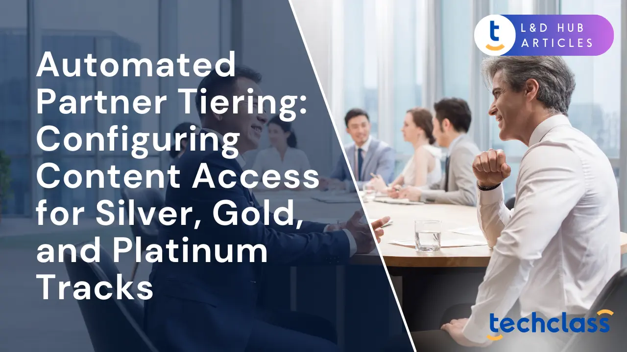 Automated Partner Tiering: Configuring Content Access for Silver, Gold, and Platinum Tracks