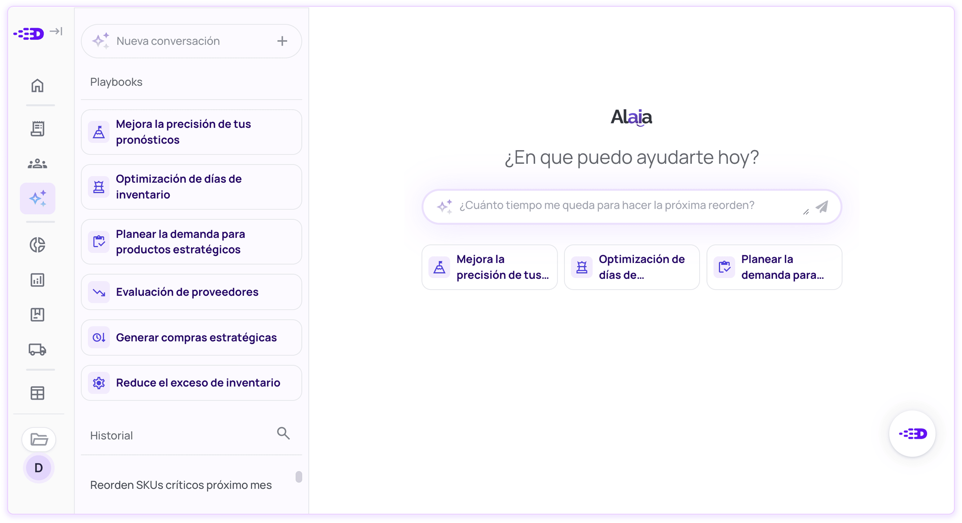 Dashboard mockup