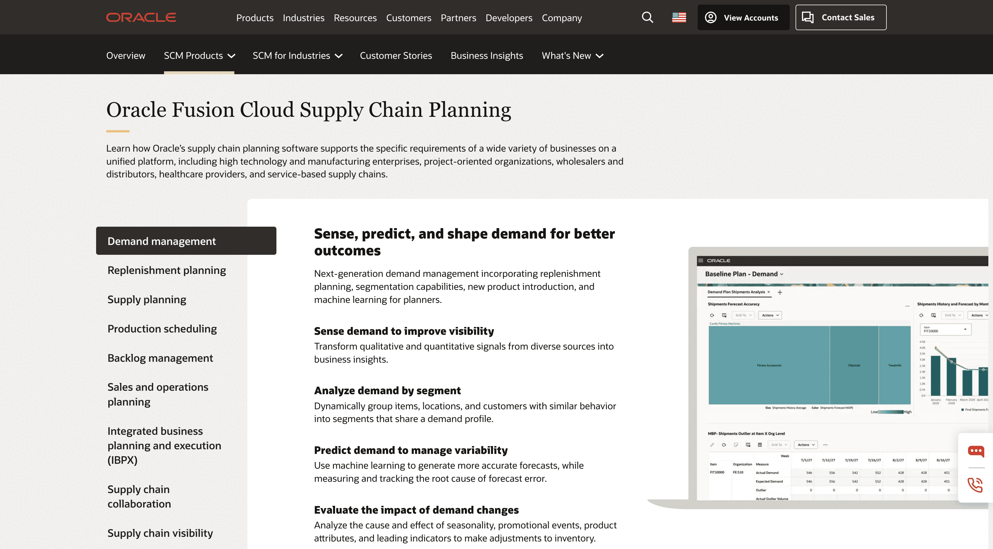 Supply Chain Planning Software Oracle