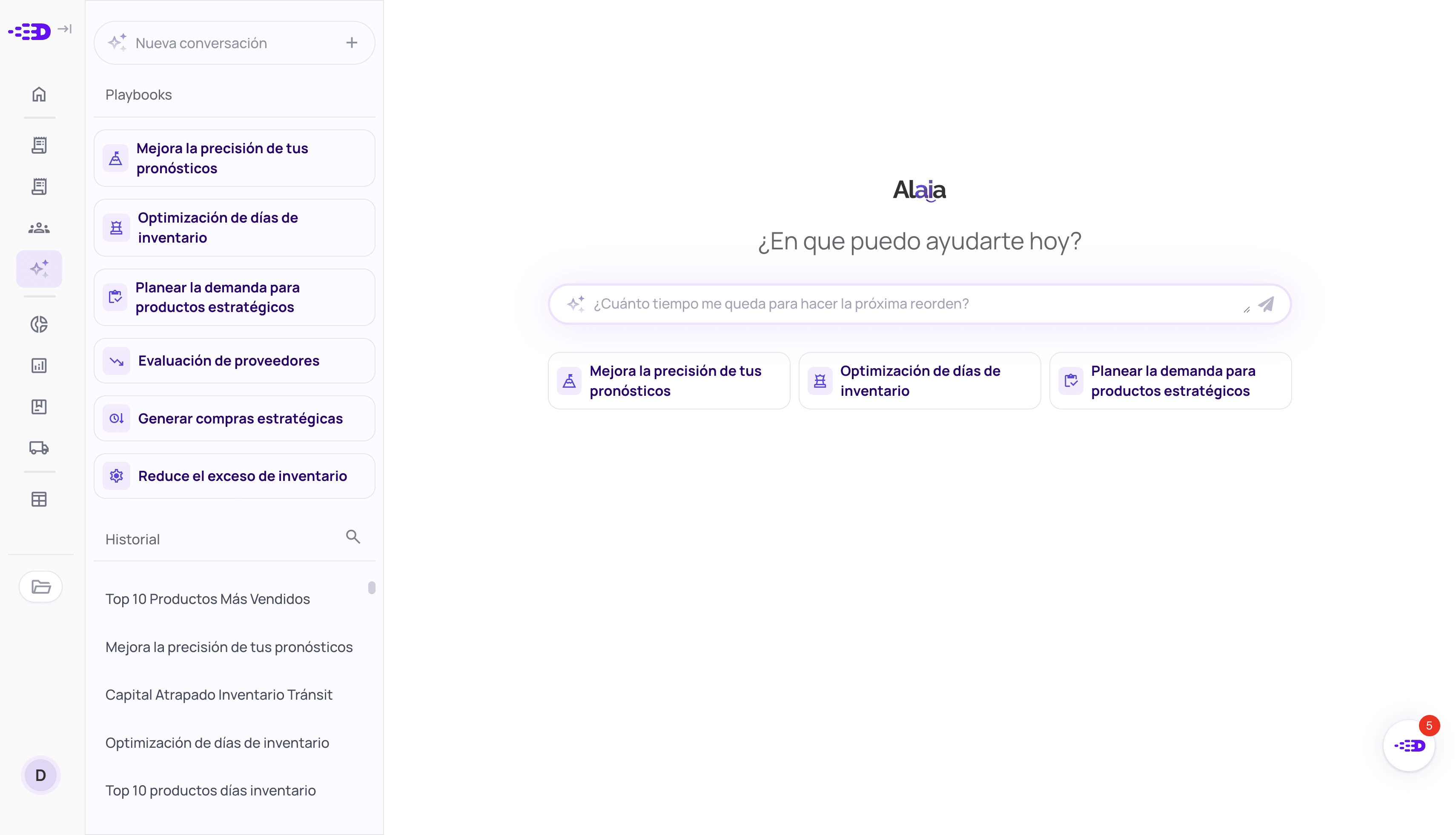 Software de Supply Chain Analytics con Inteligencia Artificial