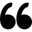quote mark icon