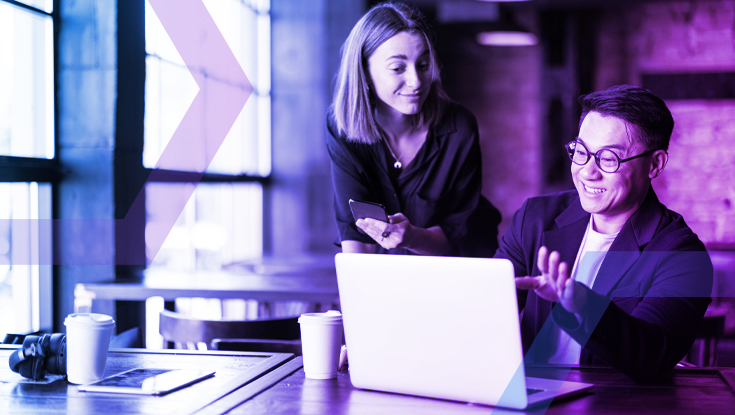 eam members collaborating effectively, representing a simplified and agentless Zero Trust deployment through a standard browser.