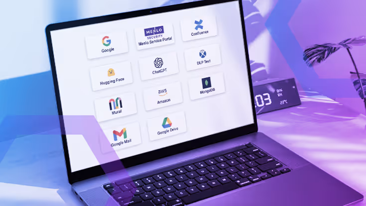 Laptop screen displaying icons and names of various digital services and platforms including Google, ChatGPT, AWS Amazon, MongoDB, and Google Drive.