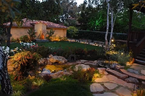 Big house with garden