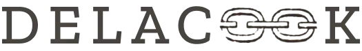 The delacook logo.