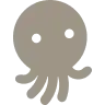 The email octopus business icon.