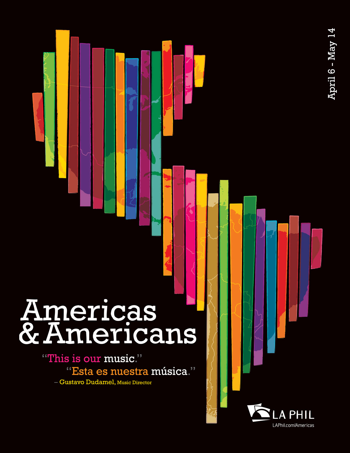 Americas & Americans Festival Poster