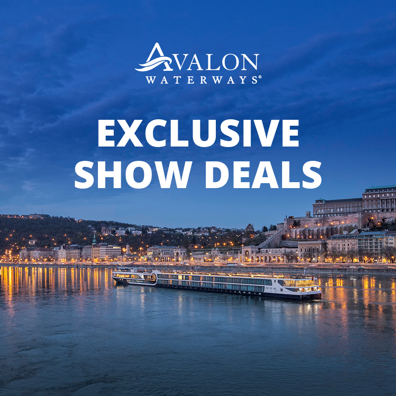 Avalon Waterways exclusive travel deals at the Bay Home Show with Helloworld Travel New Zealand
