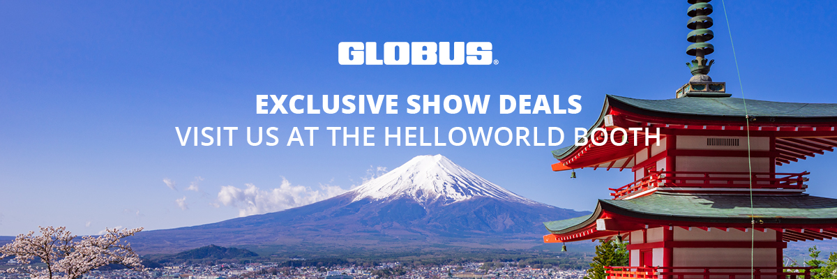 Globus exclusive travel deals at the Bay Home Show with Helloworld Travel New Zealand