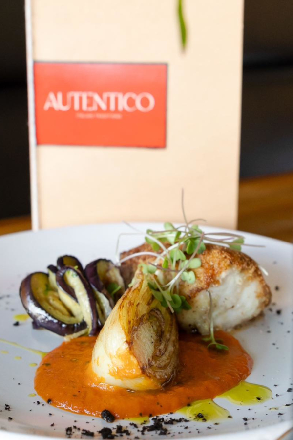Italian seafood dish from Autentico Tauranga