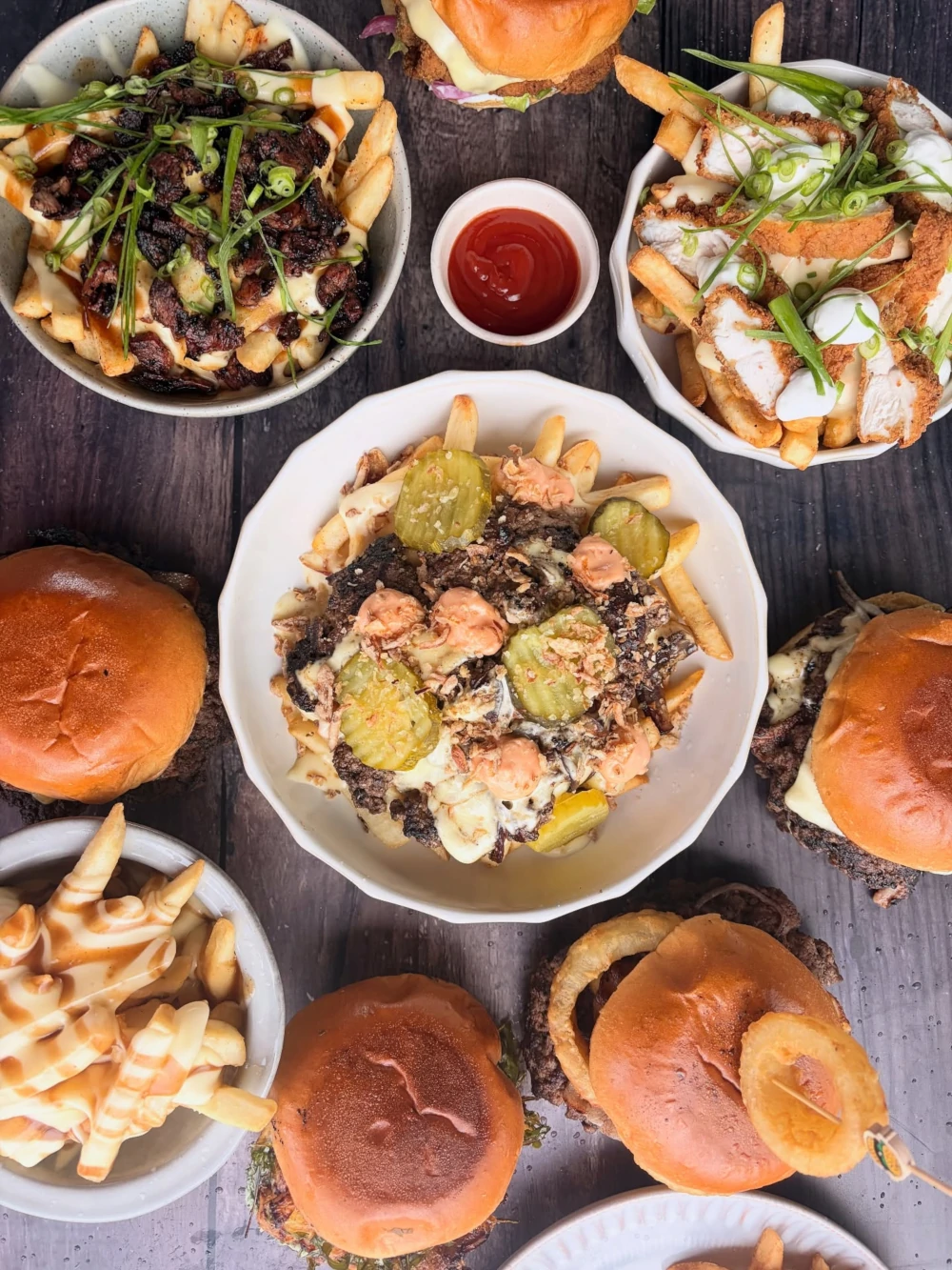 Coastal Chaos smashed burgers and loaded fries New Zealand