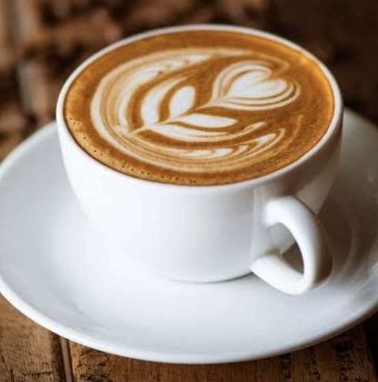Latte coffee