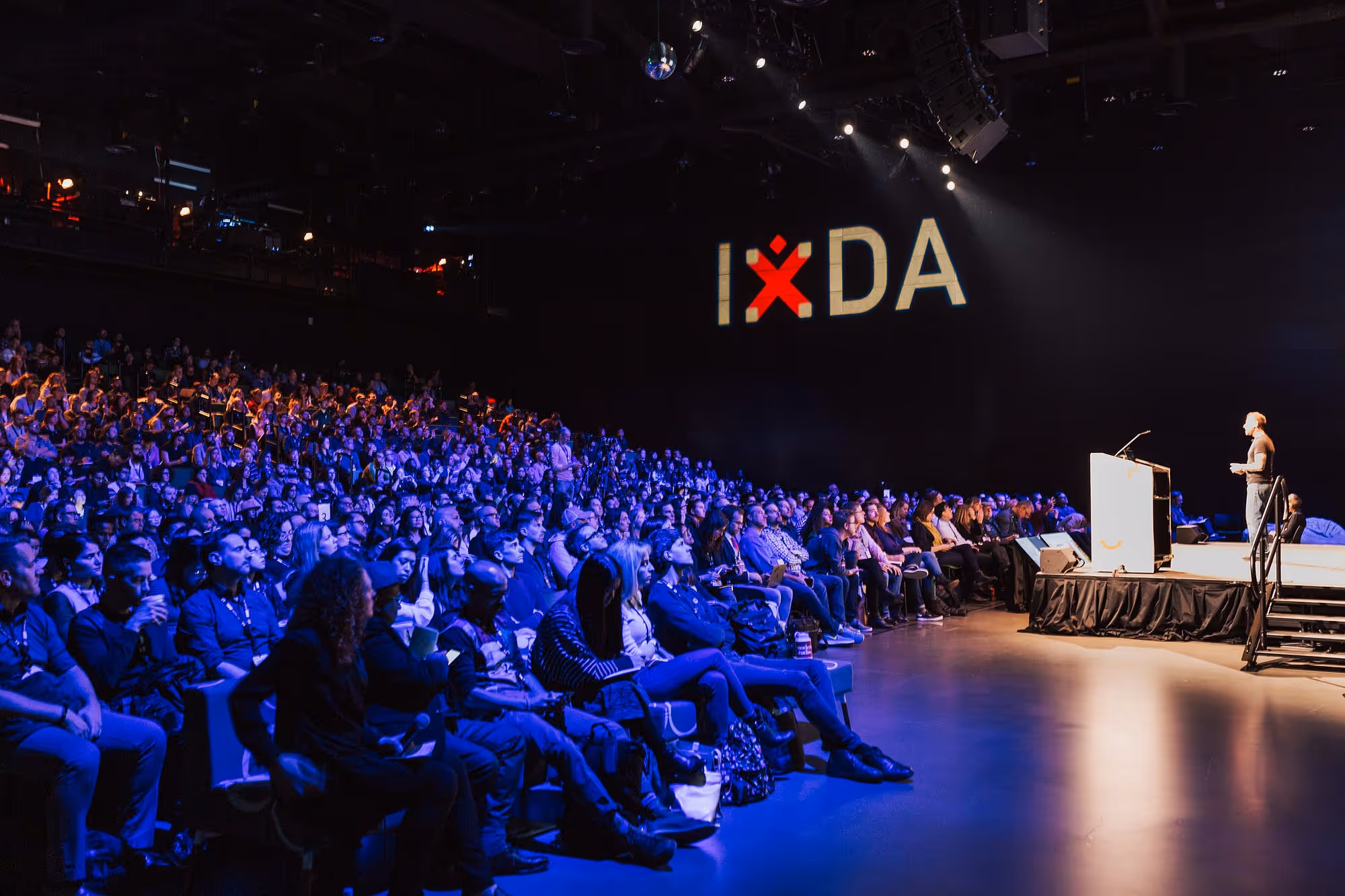 Photograph of an IxDA Event for use in an article about UX and Interaction design