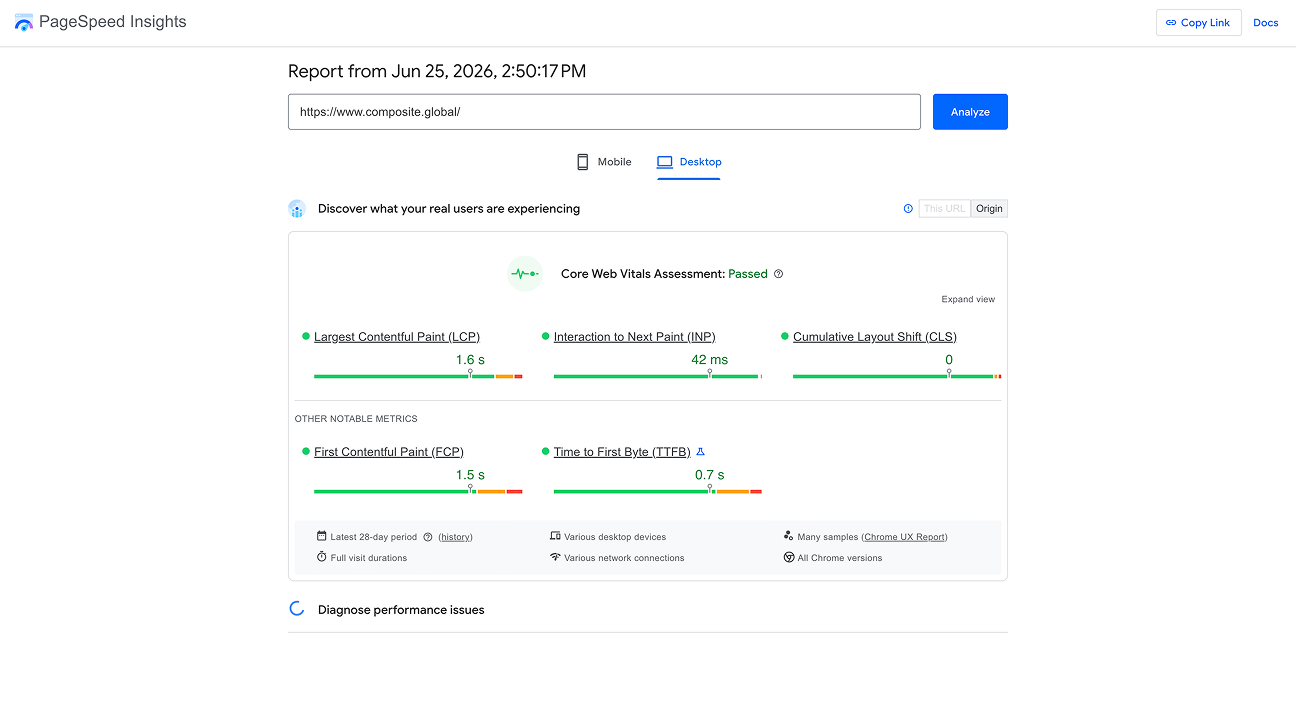 Webflow CMS Collections interface showing structured content fields and schema