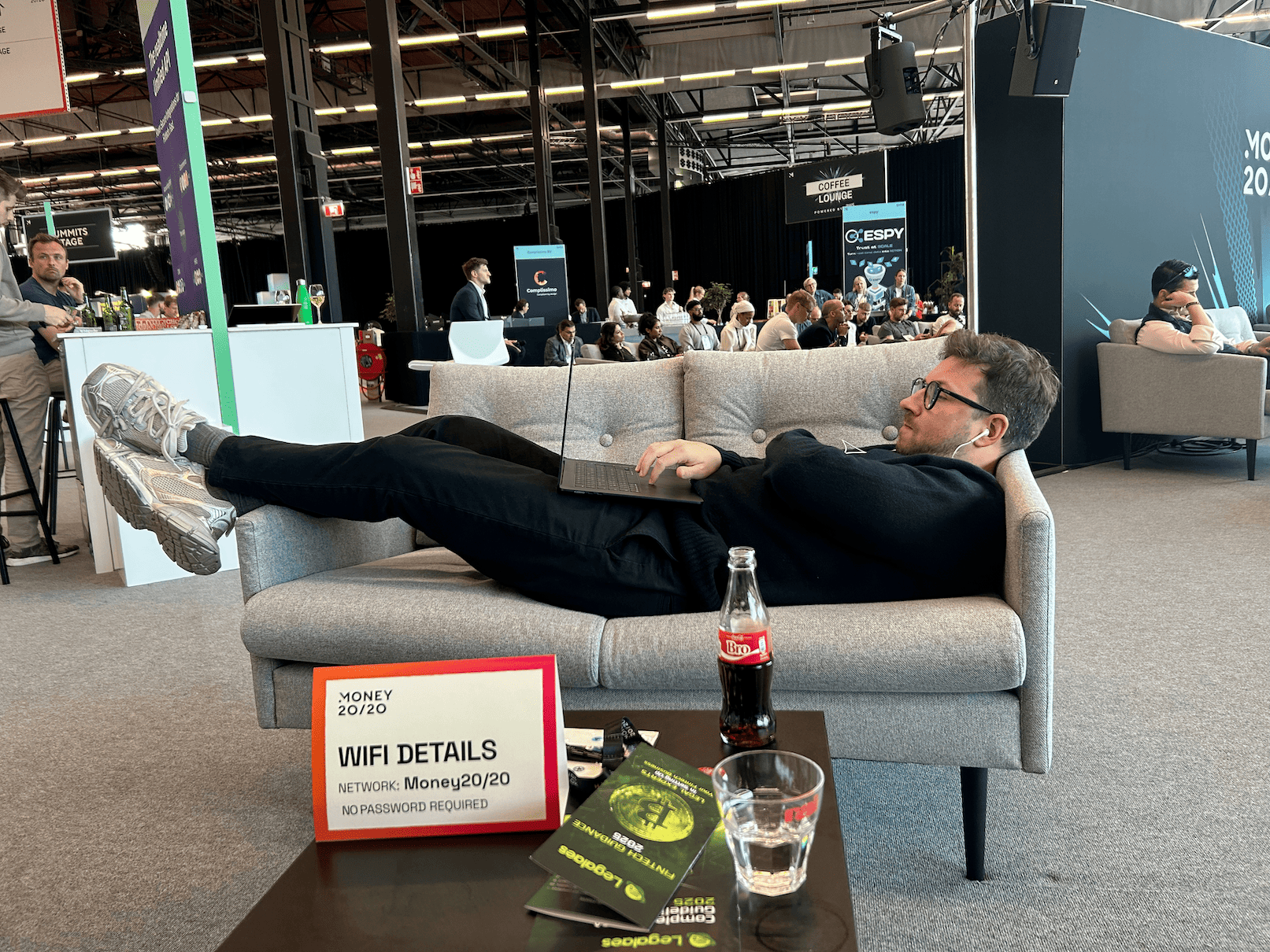 CEO Dmitriy Wolkenstein on Money 2020 in Amsterdam