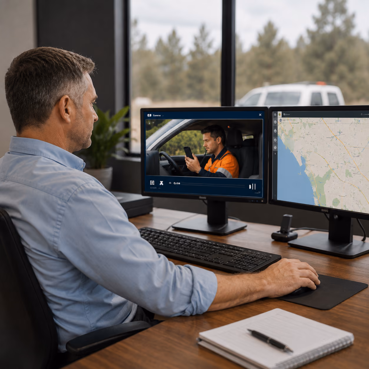 safety manager examining zetifi safety data