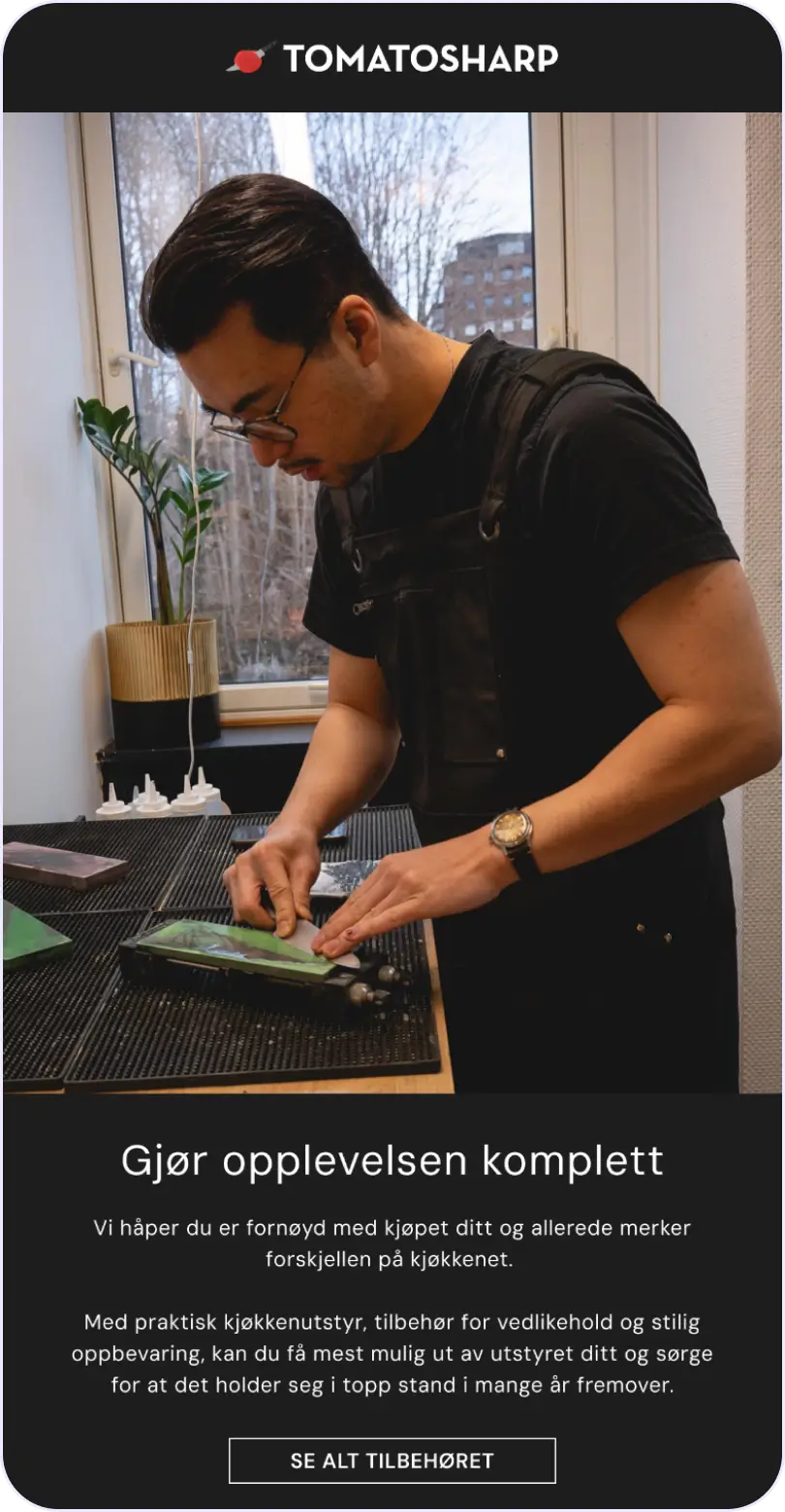 E-postkampanje for Tomatosharp