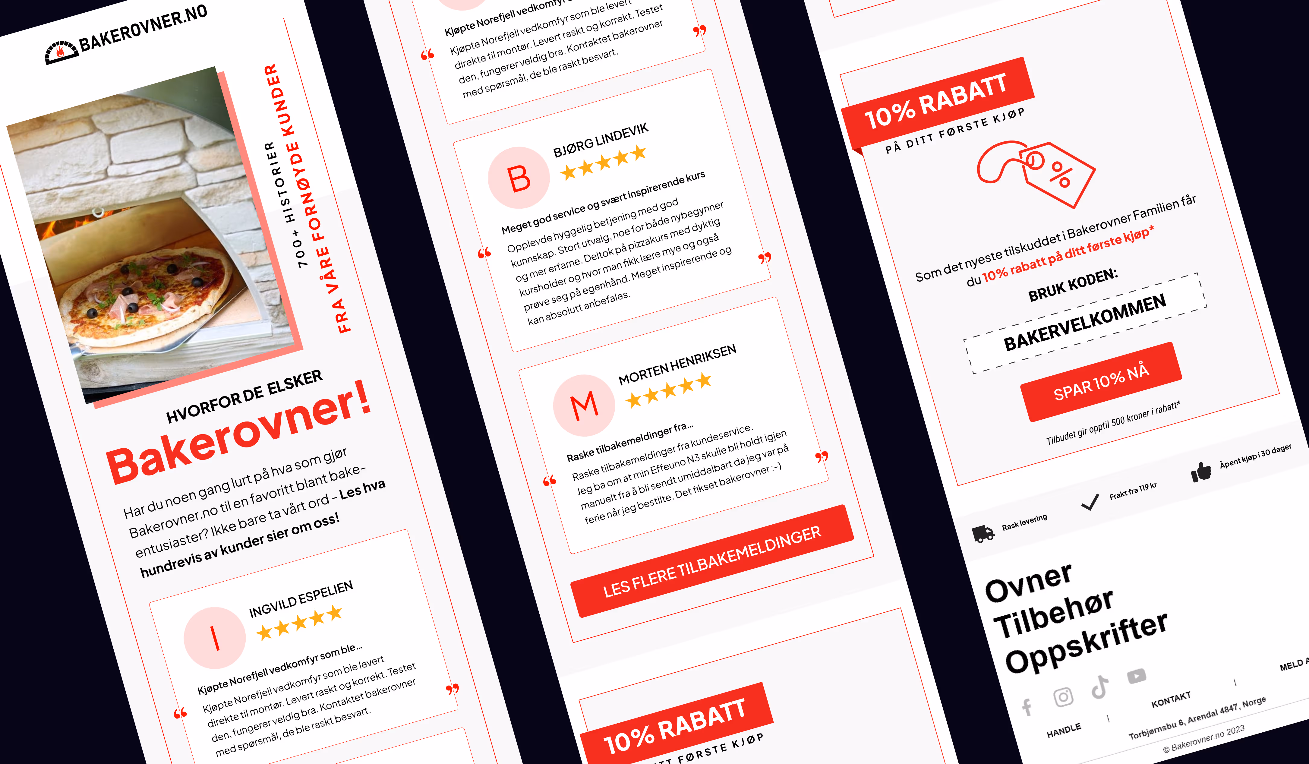 E-postkampanje for Bakerovner.no