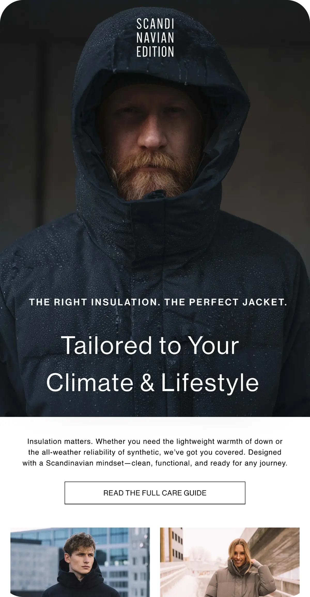 E-postkampanje for Scandinavian Edition