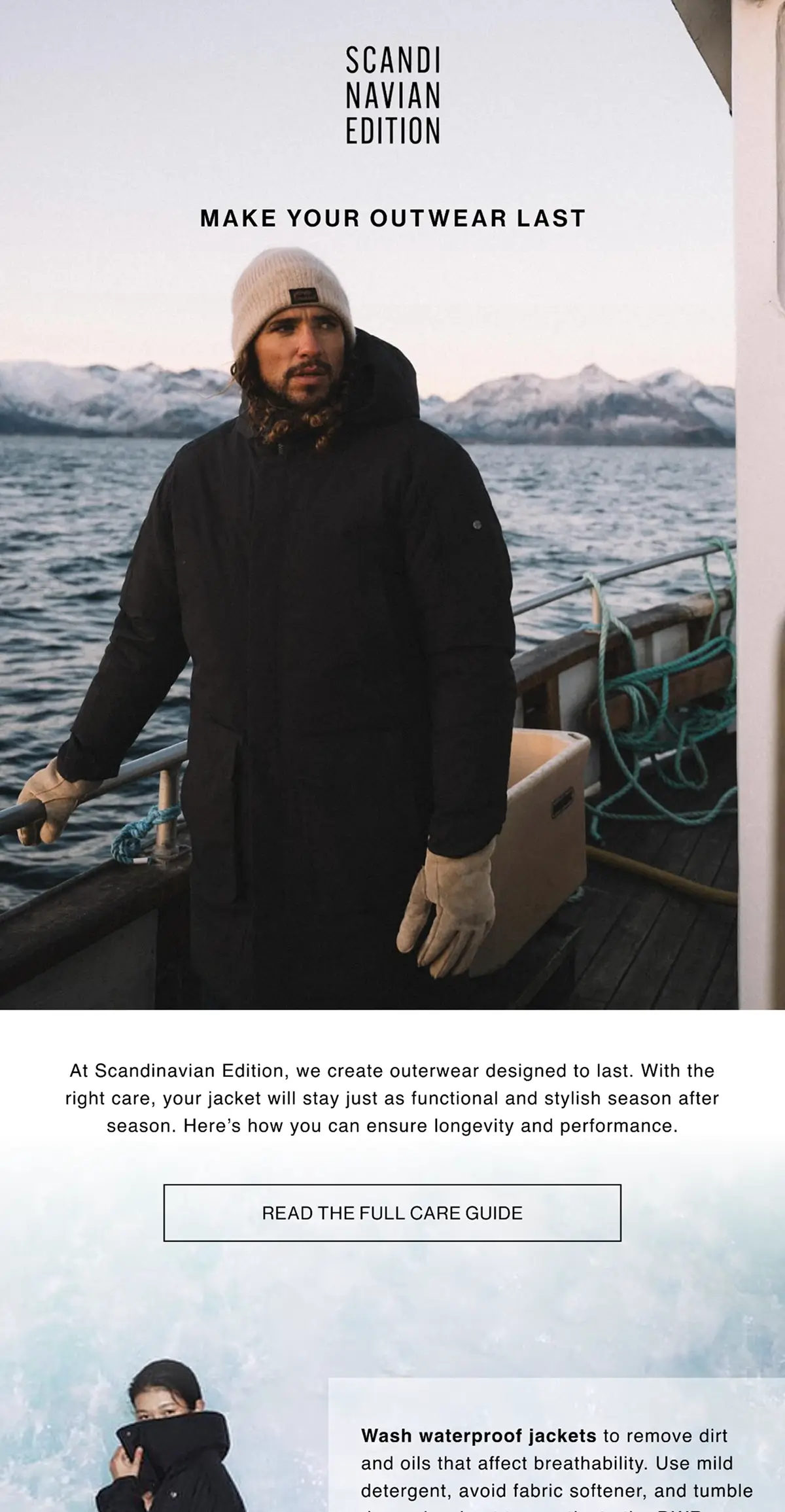 E-postdesign for Scandi Navian Edition - klesmerke