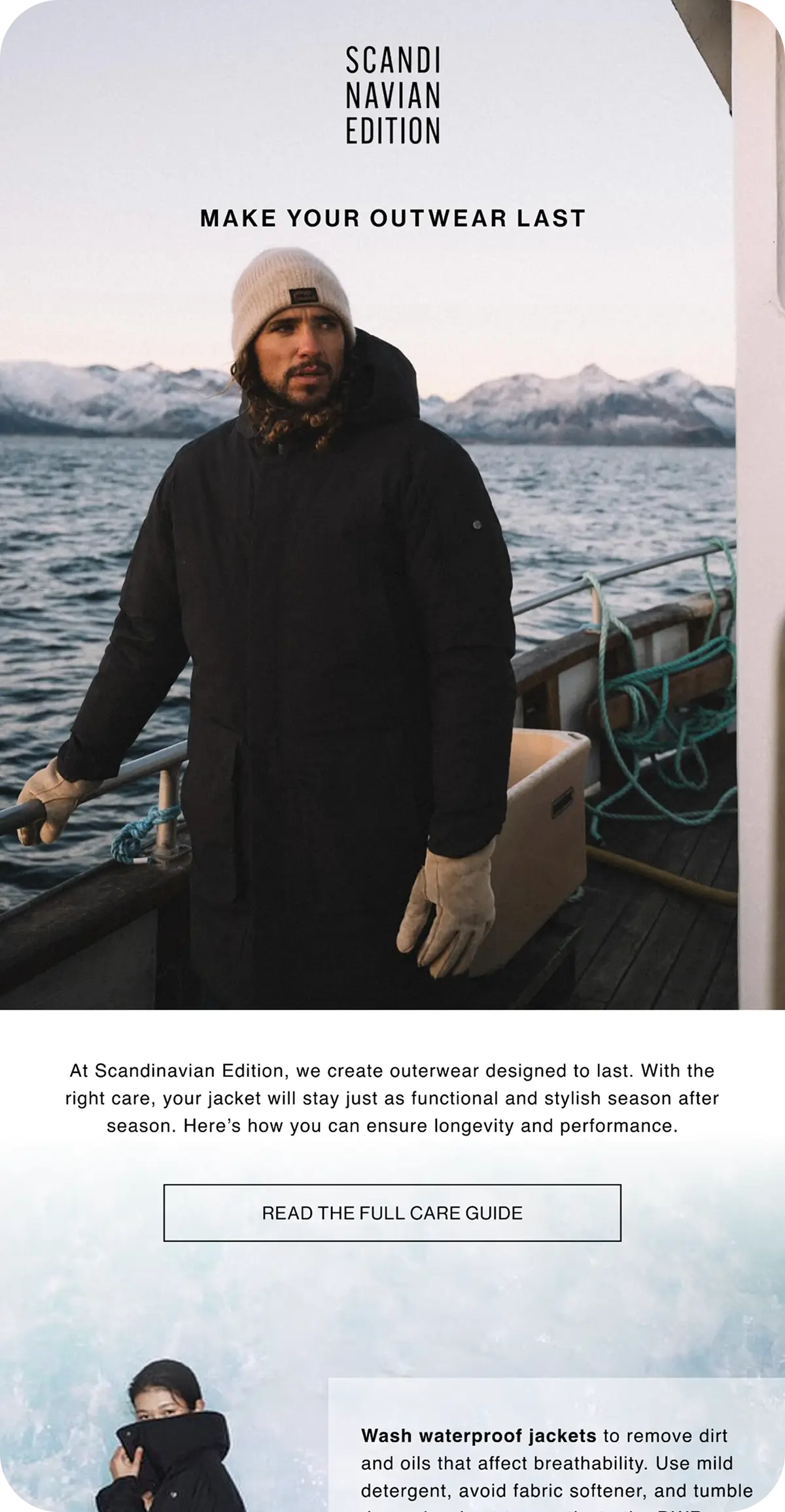 E-postdesign for Scandi Navian Edition - klesmerke