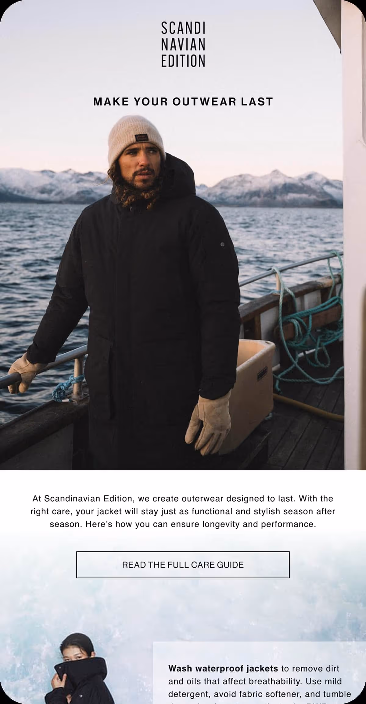 E-postdesign for Scandi Navian Edition - klesmerke