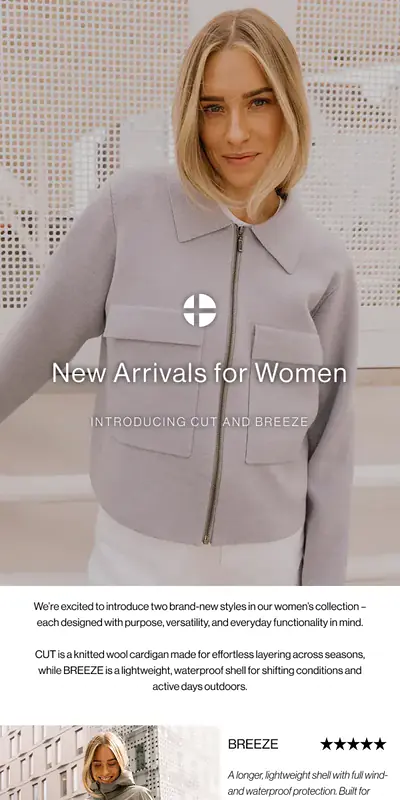 Velkomstflow e-post fra Send Smartere-klient
