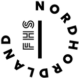 Sort Nordhordland Folkehøgskole logo.