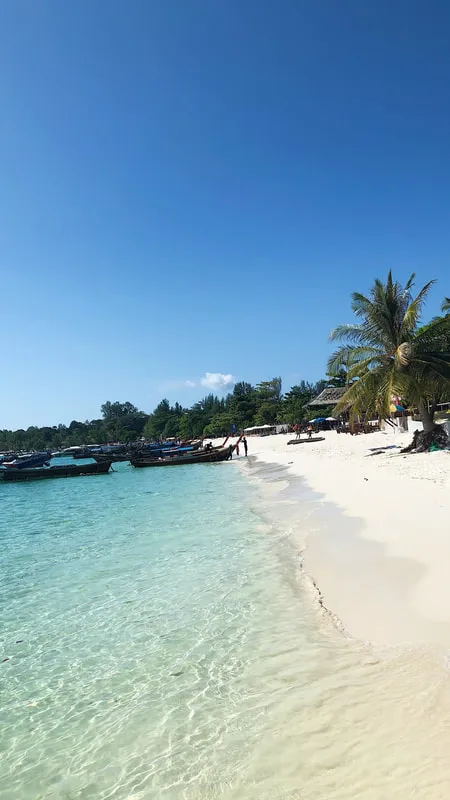 solrik badestrand i utlandet