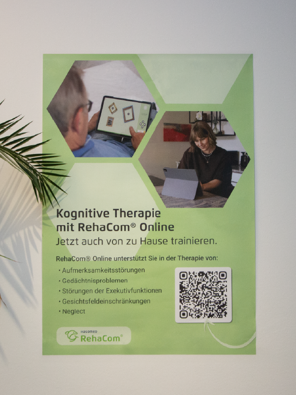 Poster im RehaCom® Praxiskit