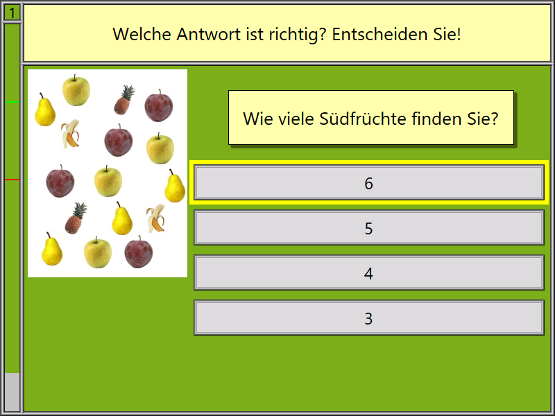 Screenshot aus dem Training: Geistige Aktivierung (AKTI)