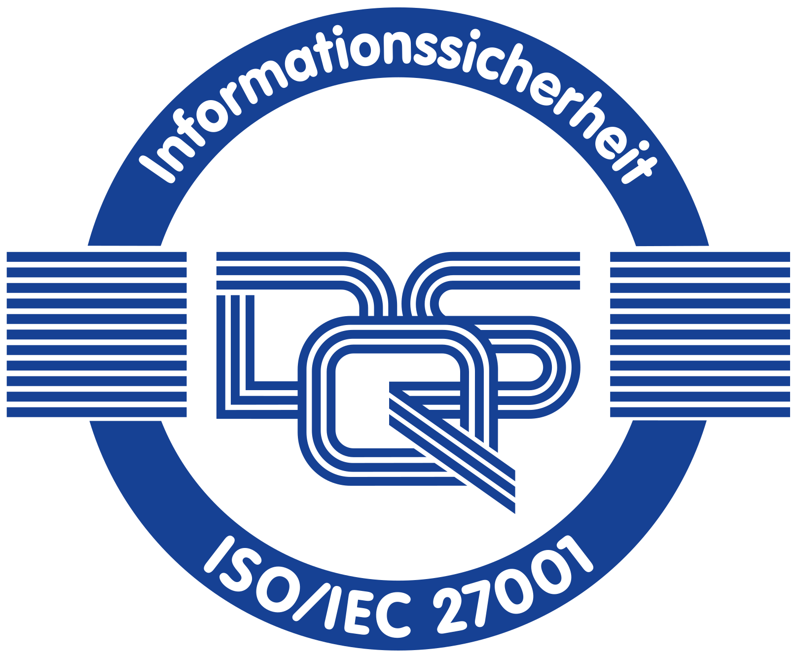ISO IEC 27001 zertifiziert