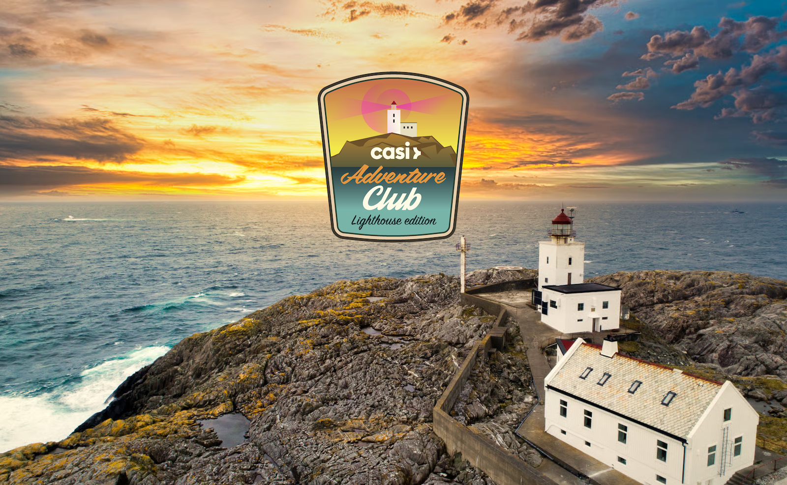 Marstein lighthouse, the setting for the Casi Adventure Club strategy offsite