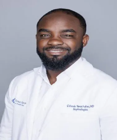 Dr. Chinedu Nwachukwu MD - Nephrologist at Dallas Renal Group, Lawton and Texas