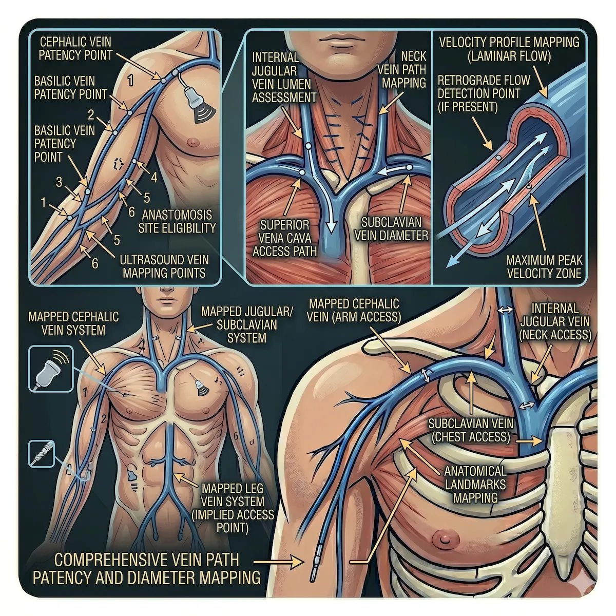 Vessel mapping - Vascular Access Center at Dallas Renal Group