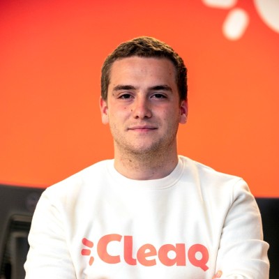Louis Broutin, cofondateur et CEO de Cleaq