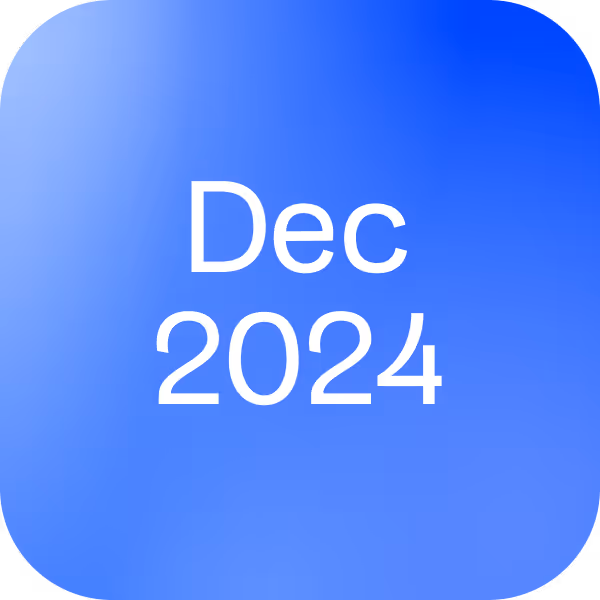 Milestone Dec 2024