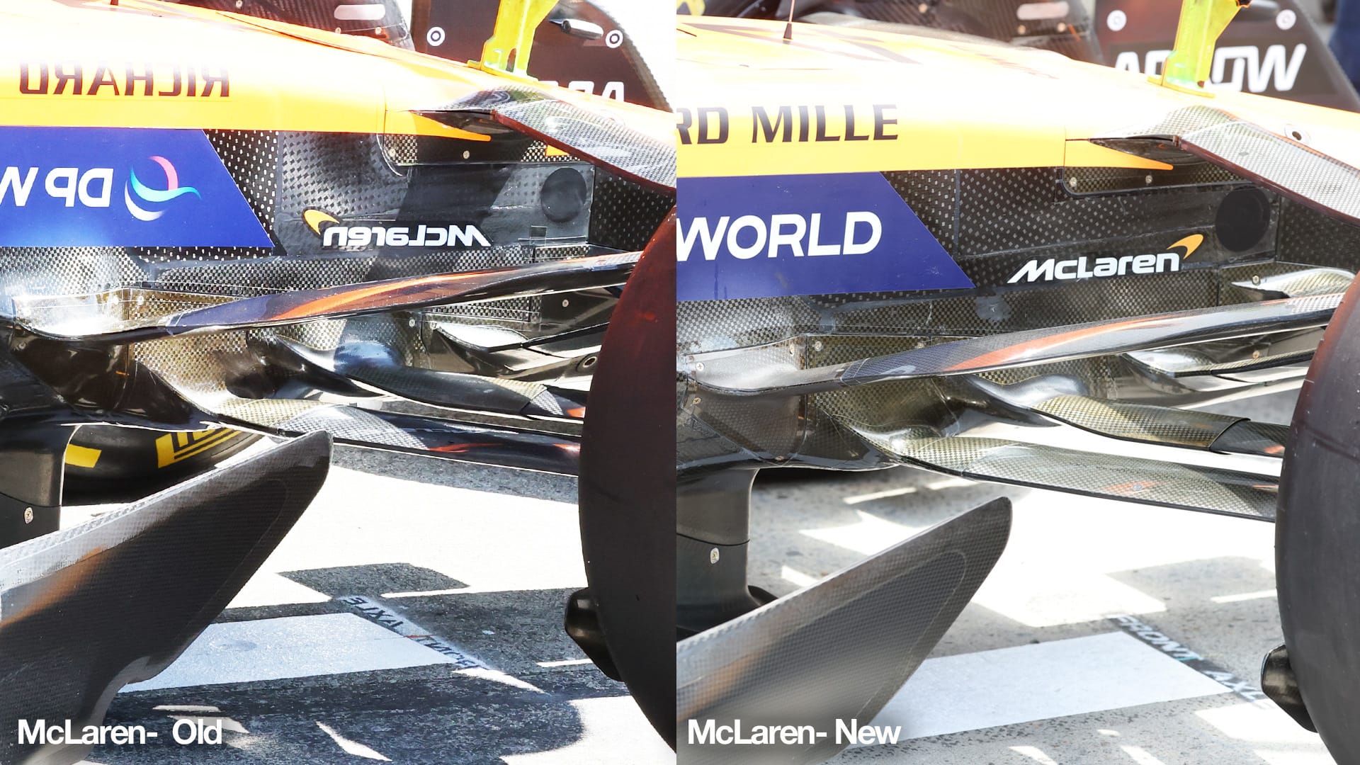 Détails des modifications apportées à la suspension McLaren pour améliorer la sensation des pilotes