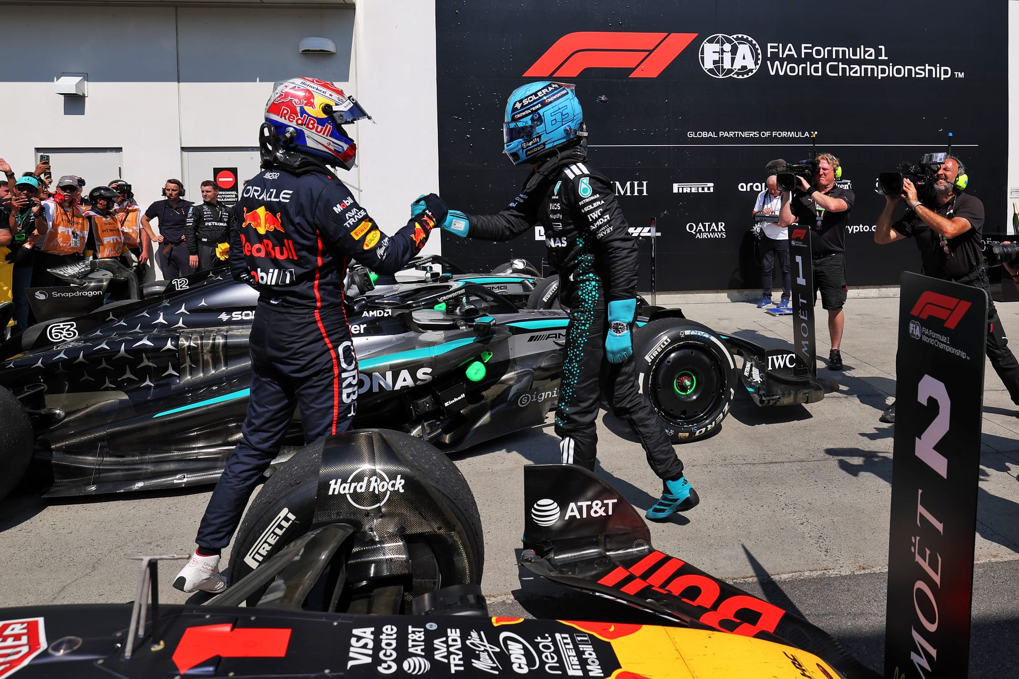 Max Verstappen durant la course au Canada 2025